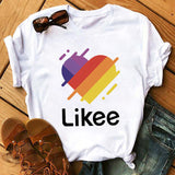 Maycaur Vogue T Shirt Women Summer Casual Tshirts Tees Harajuku Korean Style Graphic Tops New Kawaii Short Sleeve Female T-shirt - ENSEIGNE DENIS