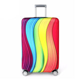Thicker Travel Luggage Protective Cover Suitcase Case Travel Accessorie Baggag Elastic Luggage Cover Apply to 18-32inch Suitcase - ENSEIGNE DENIS