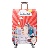 Thicker Travel Luggage Protective Cover Suitcase Case Travel Accessorie Baggag Elastic Luggage Cover Apply to 18-32inch Suitcase - ENSEIGNE DENIS