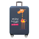 Thicker Travel Luggage Protective Cover Suitcase Case Travel Accessorie Baggag Elastic Luggage Cover Apply to 18-32inch Suitcase - ENSEIGNE DENIS