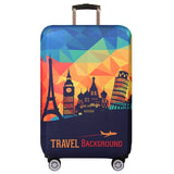Thicker Travel Luggage Protective Cover Suitcase Case Travel Accessorie Baggag Elastic Luggage Cover Apply to 18-32inch Suitcase - ENSEIGNE DENIS