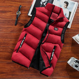 Fashion Mens Jacket Sleeveless Vest Spring Thermal Soft Vests Casual Coats Male Cotton Men's Vest Men Thicken Waistcoat 8XL - ENSEIGNE DENIS