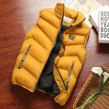 Fashion Mens Jacket Sleeveless Vest Spring Thermal Soft Vests Casual Coats Male Cotton Men's Vest Men Thicken Waistcoat 8XL - ENSEIGNE DENIS