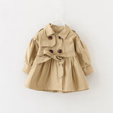 Baby Jacket Casaco Infantil Girl Baby Coat 2019 Spring Baby Jas Trench Double Breast Windbreaker for Girl Kids Jacket For 1-4T - ENSEIGNE DENIS
