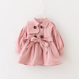 Baby Jacket Casaco Infantil Girl Baby Coat 2019 Spring Baby Jas Trench Double Breast Windbreaker for Girl Kids Jacket For 1-4T - ENSEIGNE DENIS