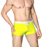 ALSOTO Summer Swimwear Men Breathable Men's Swimsuits Trunks Boxer Briefs Sunga SwimSuits Maillot De Bain Beach Shorts 2020 New - ENSEIGNE DENIS