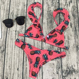 Women Push-up Padded Bikini 2020 Hot Retro Swimsuit Print Swimwear Girls Summer Beachwear Female Bathing Suit Swimming Biquini - ENSEIGNE DENIS