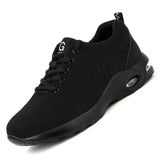 Breathable Men's Safety Shoes Boots With Steel Toe Cap Casual Men's Boots Work Indestructible Shoes Puncture-Proof Work Sneakers - ENSEIGNE DENIS