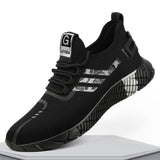 Breathable Men's Safety Shoes Boots With Steel Toe Cap Casual Men's Boots Work Indestructible Shoes Puncture-Proof Work Sneakers - ENSEIGNE DENIS