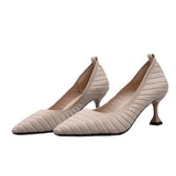 Red Black Pointed Toe Fetish Luxury Designer Woman Extreme Mules Super High Heels Women Sexy Shoes Ladies Pumps Flying weaving - ENSEIGNE DENIS