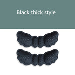 1Pair High Heel Insoles Butterfly Adjust Size Heel Liner Grips Protector Sticker Heel Pad Foot Care Anti Keep Abreast Heel Pads