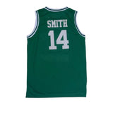 JESSIC Classic Space Jam Embroidered Basketball Uniform White Black No. 34 Jersey Movie Cosplay Costume Edition Jersey