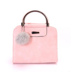 2020 Women PU Leather Handbag Femmes Messenger Bags With Ball Toy Bolsa Shoulder Bags sac a main Party Handbags сумка женская - ENSEIGNE DENIS