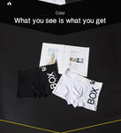 ORLVS Brand Men Underwear Boxer cotton mens underpants male panties  shorts U convex pouch for gay breathable calzoncillo hombre