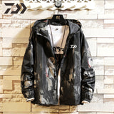 Daiwa Clothing Fishing Clothes Breathable Quick Dry Fishing Shirt Sun Protection Fishing Wear Outdoor Daiwa Fishing Jackets Men - ENSEIGNE DENIS