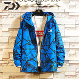 Daiwa Clothing Fishing Clothes Breathable Quick Dry Fishing Shirt Sun Protection Fishing Wear Outdoor Daiwa Fishing Jackets Men - ENSEIGNE DENIS