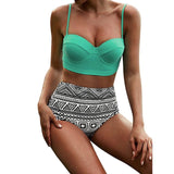 New Bikinis Women Tie-dye Sexy Bikini Set Two Piece Swimsuit Push Up Swimwear Beach Bathing Suit Female Bikini 2020 - ENSEIGNE DENIS