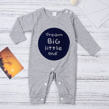 New Newborn Baby Clothes Boys Girls Romper Floral Dinosaur Car Printed Long Sleeve Cotton Romper Kids Jumpsuit Playsuit Outfits - ENSEIGNE DENIS