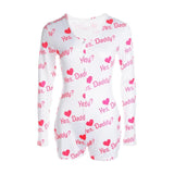 Sexy Women Bodysuit Long Sleeve Deep V Neck Bodycon Stretch Leotard Crop Top Button Short Romper Pajamas Women Jumpsuit Overalls - ENSEIGNE DENIS