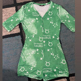 2020 Sexy Women V-neck Bodycon Sleepwear Jumpsuit Button Bodysuit Shorts Romper Leotard Printed Long/Short Sleeve Bodysuit - ENSEIGNE DENIS