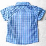 Baby boy clothes Summer 2020 New Boys ShortSleeve Classic Lapel Children Shirts Tops with Pocket Baby Boy Casual Shirt Kids - ENSEIGNE DENIS