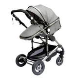 Luxurious Baby Stroller 3 in 1 Portable Travel Baby Carriage Folding Prams Aluminum Frame High Landscape Car for Newborn Baby - ENSEIGNE DENIS