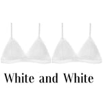 1/2PCS French Style Bralette Seamless Deep V Lace Bra Wireless Thin Underwear Sexy Lingerie Soft Push Up Bras For Women Hot - ENSEIGNE DENIS