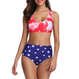 New Bikinis Women Tie-dye Sexy Bikini Set Two Piece Swimsuit Push Up Swimwear Beach Bathing Suit Female Bikini 2020 - ENSEIGNE DENIS