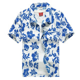 Palm Tree Printed Hawaiian Beach Shirt for Men 2019 Summer Short Sleeve 5XL Aloha Shirts Mens Holiday Vacation Clothing Chemise - ENSEIGNE DENIS