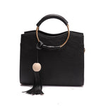 2020 Women PU Leather Handbag Femmes Messenger Bags With Ball Toy Bolsa Shoulder Bags sac a main Party Handbags сумка женская - ENSEIGNE DENIS