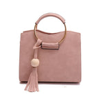 2020 Women PU Leather Handbag Femmes Messenger Bags With Ball Toy Bolsa Shoulder Bags sac a main Party Handbags сумка женская - ENSEIGNE DENIS