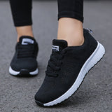 Women Casual Shoes Fashion Breathable Walking Mesh Flat Shoes Woman White Sneakers Women 2020 Tenis Feminino Female Shoes - ENSEIGNE DENIS