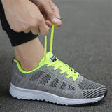 Women Casual Shoes Fashion Breathable Walking Mesh Flat Shoes Woman White Sneakers Women 2020 Tenis Feminino Female Shoes - ENSEIGNE DENIS
