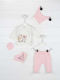 Girls Baby Boy Newborn Clothing 5-Piece set Cotton Fabric Baby Summer Clothes Gift Daily Casual Stylish Outfit Models - ENSEIGNE DENIS