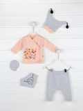 Girls Baby Boy Newborn Clothing 5-Piece set Cotton Fabric Baby Summer Clothes Gift Daily Casual Stylish Outfit Models - ENSEIGNE DENIS