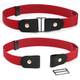 Easy Belt Without Buckle Elastic Belts For Women Stretch riem Men Jeans cintos extensible Kids Boys girls cinturon mujer magic
