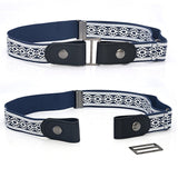 Easy Belt Without Buckle Elastic Belts For Women Stretch riem Men Jeans cintos extensible Kids Boys girls cinturon mujer magic