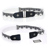 Easy Belt Without Buckle Elastic Belts For Women Stretch riem Men Jeans cintos extensible Kids Boys girls cinturon mujer magic