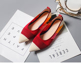 New Summer Woven Flat Shoes Knit Ballet Shoes Women Pointed Shallow Casual Boat Shoes Breathable Nurse Pregnant Shoes Zapatos De - ENSEIGNE DENIS