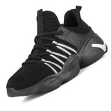 Breathable Men's Safety Shoes Boots With Steel Toe Cap Casual Men's Boots Work Indestructible Shoes Puncture-Proof Work Sneakers - ENSEIGNE DENIS