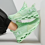 Fashion Women Breathable Couple Shoes Male Vulcanize Mesh Slip- Flat-Soled Walking Sneakers Casual Lace-up Shoes Large Size36-46 - ENSEIGNE DENIS
