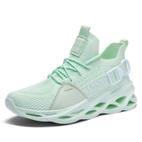 Fashion Women Breathable Couple Shoes Male Vulcanize Mesh Slip- Flat-Soled Walking Sneakers Casual Lace-up Shoes Large Size36-46 - ENSEIGNE DENIS