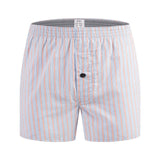 New Mens Underwear Boxers Shorts Casual Cotton Sleep Underpants High Quality Brands Plaid Loose Comfortable Homewear Panties
