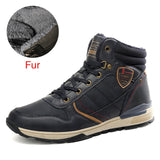 DEKABR 2020 New Snow Boots Protective and Wear-resistant Sole Man Boots Warm and Comfortable Winter Walking Boots Big Size 39-46 - ENSEIGNE DENIS