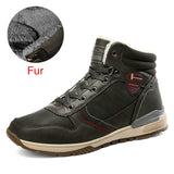 DEKABR 2020 New Snow Boots Protective and Wear-resistant Sole Man Boots Warm and Comfortable Winter Walking Boots Big Size 39-46 - ENSEIGNE DENIS