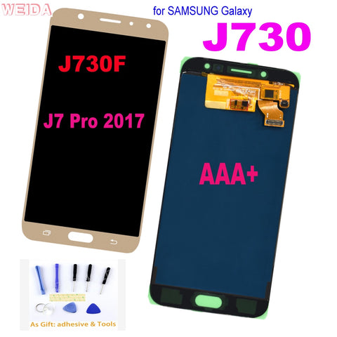 5.5" for SAMSUNG Galaxy J7 Pro 2017 J730 LCD Display Touch Screen Digitizer Assembly for SM-J730F J730FM/DS J730F/DS J730GM/DS - ENSEIGNE DENIS