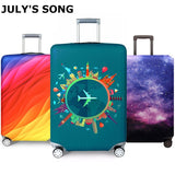 Thicker Travel Luggage Protective Cover Suitcase Case Travel Accessorie Baggag Elastic Luggage Cover Apply to 18-32inch Suitcase - ENSEIGNE DENIS