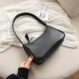 Vintage Retro Totes Bags For Women 2020 Fashion Handbag Soft Leather Female Small Subaxillary Bag Casual Retro Mini Shoulder Bag - ENSEIGNE DENIS