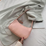 Vintage Retro Totes Bags For Women 2020 Fashion Handbag Soft Leather Female Small Subaxillary Bag Casual Retro Mini Shoulder Bag - ENSEIGNE DENIS