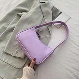 Vintage Retro Totes Bags For Women 2020 Fashion Handbag Soft Leather Female Small Subaxillary Bag Casual Retro Mini Shoulder Bag - ENSEIGNE DENIS